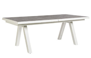 Bizzotto Keramický zahradní rozkládací stůl Kriton 205/265 x 103 cm