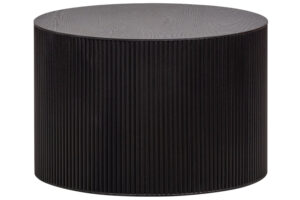 WOOOD Černý lakovaný konferenční stolek Sanne 60 cm