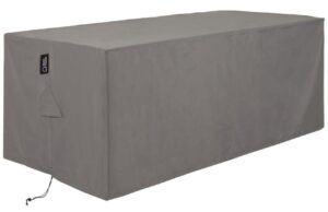 Kave Home Šedý ochranný obal na zahradní pohovku Iria 210 x 105 cm