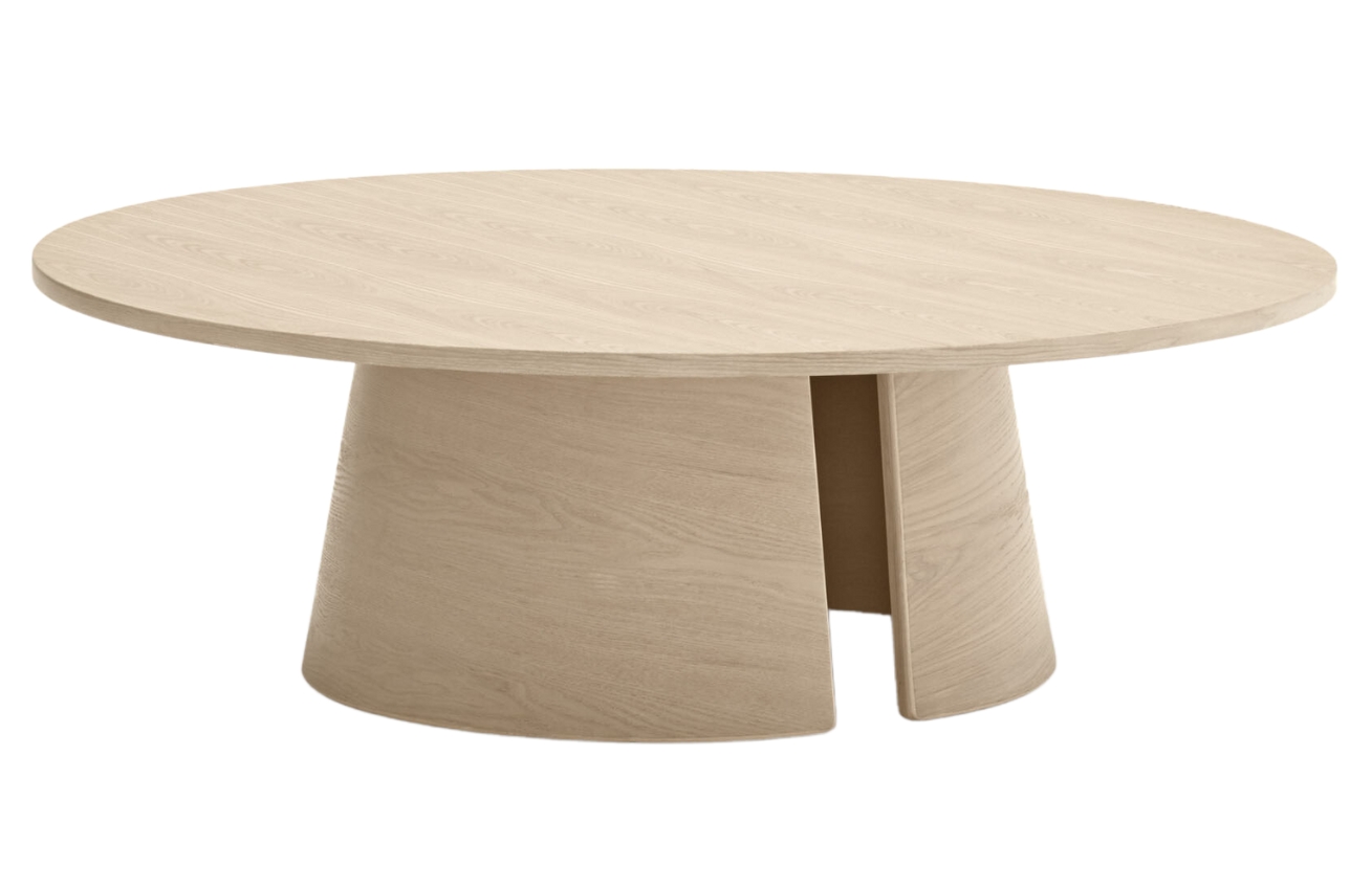 Bělený konferenční stolek Teulat Cep 110 cm