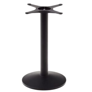 Černá kovová stolová podnož Kave Home Esilda 72 cm