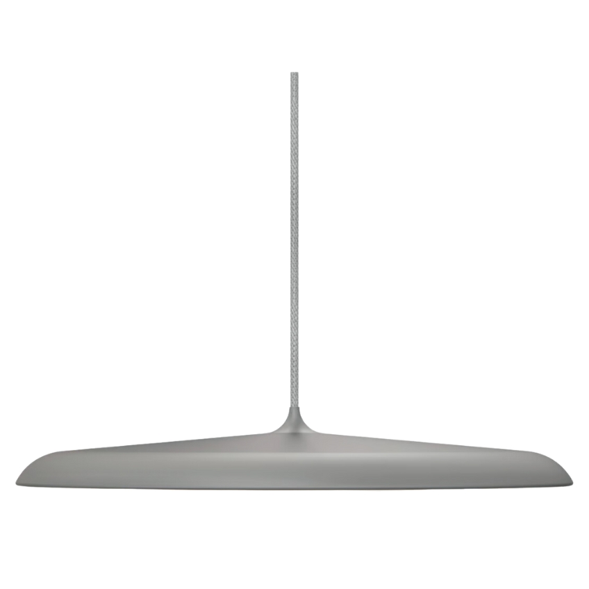 Nordlux Šedé kovové závěsné LED světlo Artist 40 cm