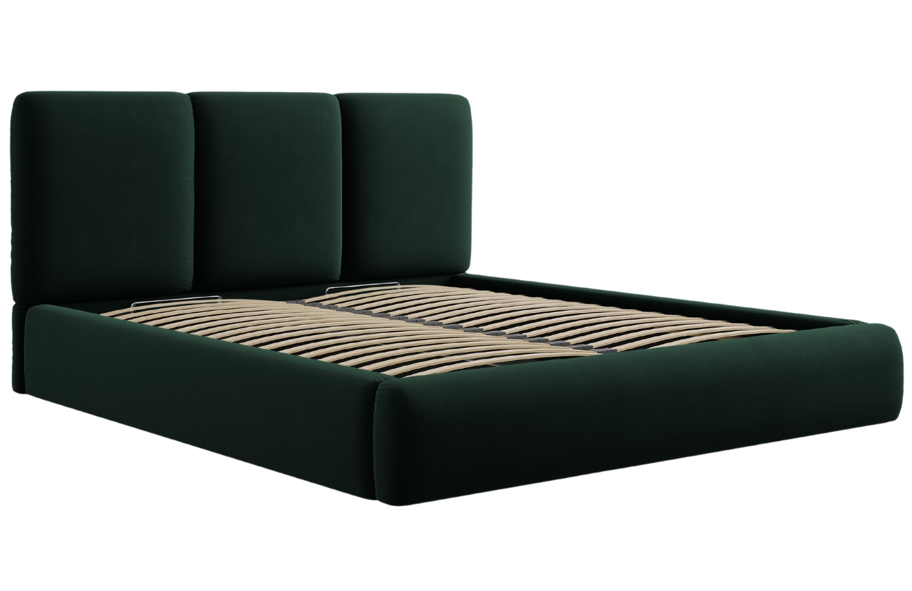 Windsor & Co Sametová postel Horizon 180 x 200 cm