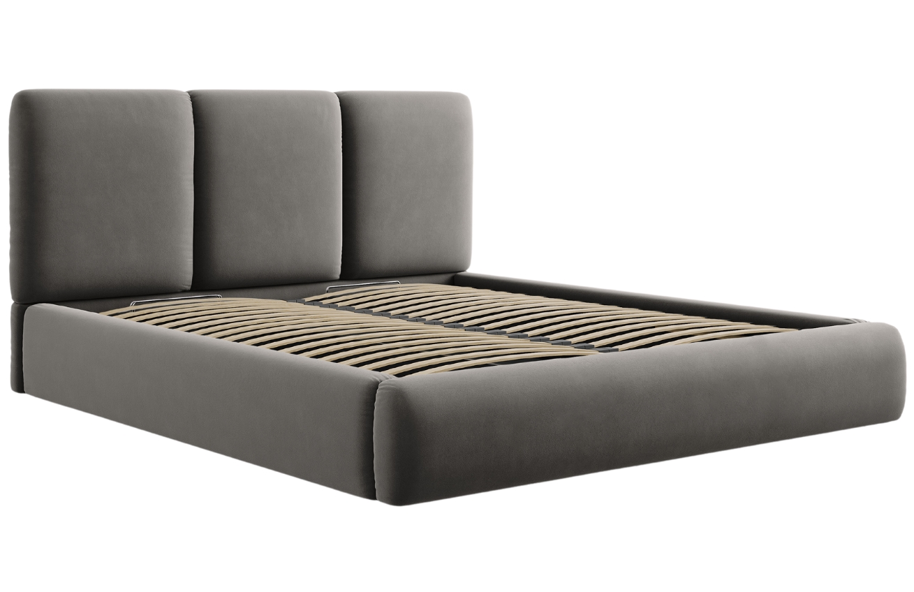 Windsor & Co Sametová postel Horizon 180 x 200 cm