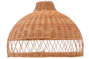 Kave Home Ratanové stínidlo Loura Ø 40 cm