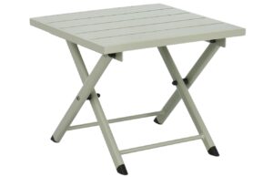 Bizzotto Hliníkový zahradní stolek Taylor 44 x 43 cm
