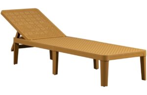 WOOOD Plastové zahradní lehátko Jimmy