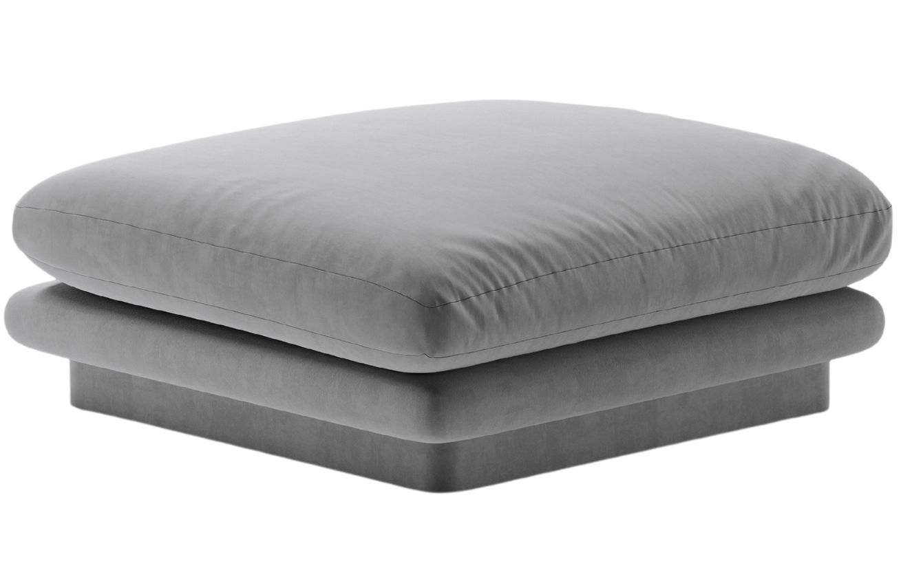 Micadoni Sametová podnožka Torino 80 x 80 cm