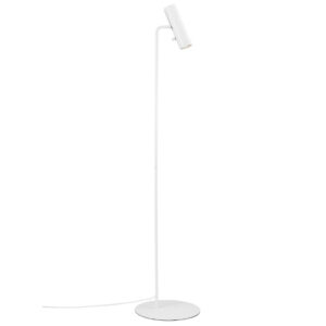 Nordlux Bílá kovová stojací lampa Mib 141 cm