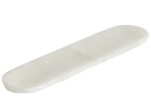 Kave Home Bílý alabastrový tác Noreli 40