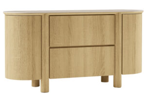 Nova Nook Dubová komoda Cecile 160 x 48 cm