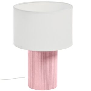 Kave Home Růžová stolní lampa Bianella 29 cm