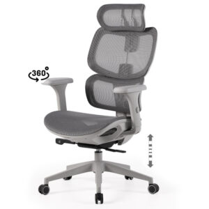 Somcasa Šedá kancelářská židle Toronto