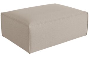 Cosmopolitan Design Béžová podnožka Mackay 100 x 69 cm