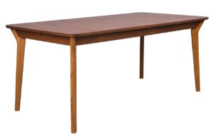 Zuiver Hnědý dřevěný jídelní rozkládací stůl ELLEN 180 x 90 cm