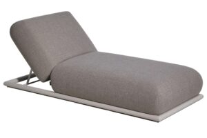 Richmond Šedé zahradní lehátko Sullivan