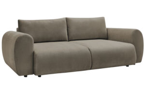 Bobochic Paris Hnědá rozkládací pohovka Lucien 257 cm