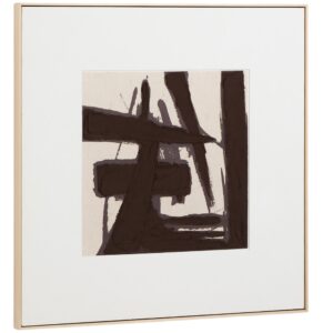 Kave Home Abstraktní obraz Arilan 100 x 100 cm