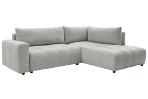 Bobochic Paris Světle šedá rozkládací pohovka Arsene 277 cm