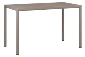 Nardi Béžovošedý zahradní stůl Piave 120 x 70 cm