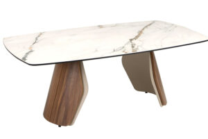 Angel Cerdá Bílý porcelánový konferenční stolek No. 2167