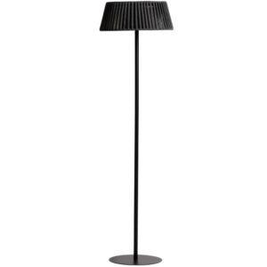 Kave Home Černá zahradní solární LED lampa Aldet 160 cm