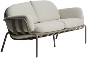 Kave Home Béžová zahradní pohovka Joncols 164 cm