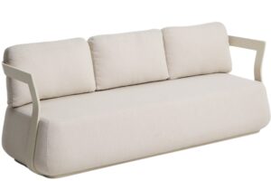 Kave Home Krémová zahradní pohovka Tamaris 217 cm