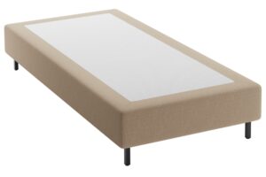 Micadoni Béžová jednolůžková postel Whale 90 x 200 cm