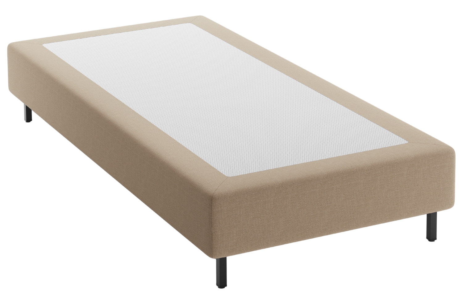 Micadoni Béžová jednolůžková postel Whale 90 x 200 cm