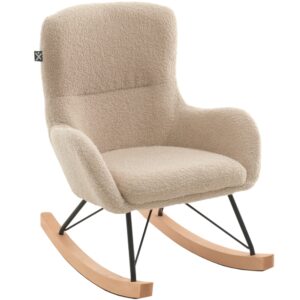 Vipack Béžové dětské houpací křeslo Rocky