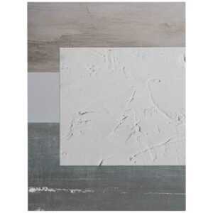 Somcasa Šedý abstraktní obraz Tiles  80 x 60 cm