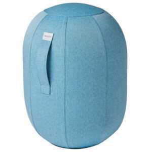 Světle modrá balanční stolička VLUV KAPSUL NEW LEIV 52 cm