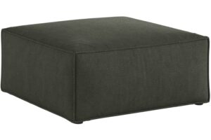 Cosmopolitan Design Tmavě zelená podnožka Aveiro 75 x 75 cm