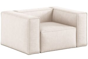 Cosmopolitan Design Béžové křeslo Aveiro