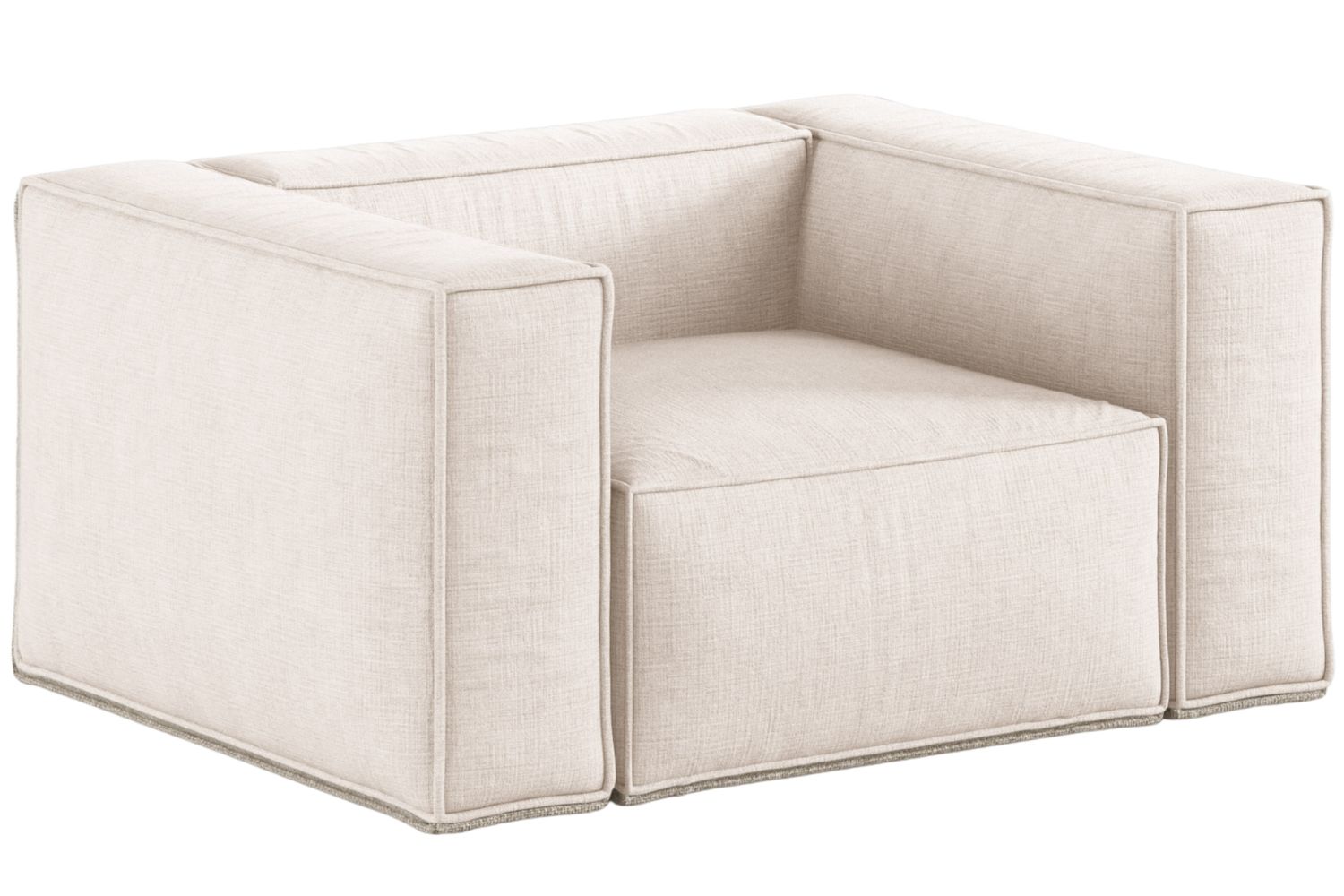 Cosmopolitan Design Béžové křeslo Aveiro