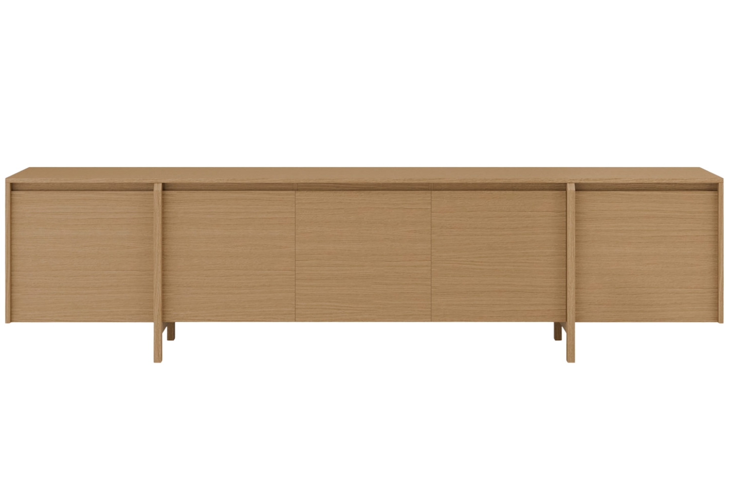 Somcasa Dubový TV stolek Pacific 240 x 43 cm